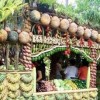 Saung hasil bumi ini akan mewarnai Festival Pasar Desa di Padepokan Kang Oublet Desa Sukamukti Kab Kuningan Desember 2020 yad